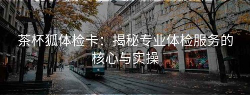 茶杯狐体检卡：揭秘专业体检服务的核心与实操